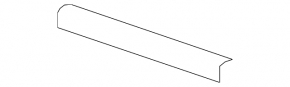 Lower radiator deflector Chevrolet Impala 14-20 2.5