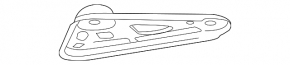Front subframe burdock rear right Chevrolet Malibu 16-23