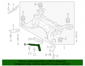 Volvo XC90 16-19 Rear Subframe Strut