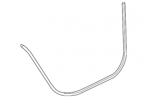 Rear left door seal VW CC 08-17