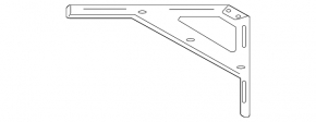 Front strut brace Audi Q7 16- triangle