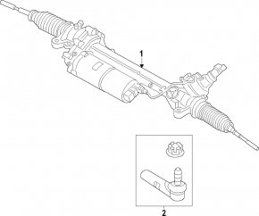 Hyundai Ioniq 5 22-24 Electric Steering Rack