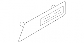 Dynadio emblem for the rear right door trim (card) of the VW Tiguan 12-17
