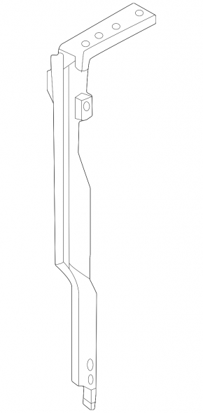 Infiniti QX60 hood lock plate 22-25