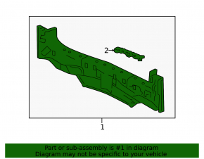 Rear panel Honda CRV 15-16