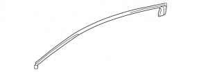 Rear right window seal for Lexus ES300 ES330