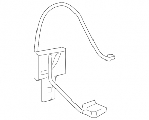 Fuel level sensor left Audi Q7 4L 10-15