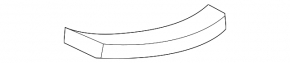 Door sill outer rear left Honda CRV 12-16 brown