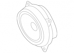 Front left door speaker Toyota Sienna 11-20 PREMIUM