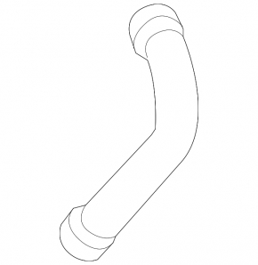 Cooling pipe lower Buick Encore 13-19