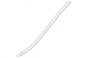 Windshield molding right Mercedes GLA 15-20