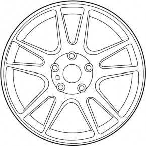 Set of R17 Infiniti G25 G37 06-15 wheels
