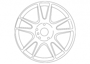 Wheel disk R17 x 7J ET45 5*114.3 Infiniti G25 G37 06-15