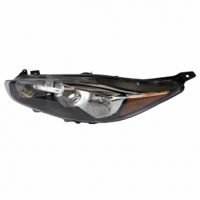 Left front headlight, bare, dark, Ford Fiesta 2014-2019