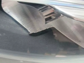 Left front headlight, bare, dark, Ford Fiesta 2014-2019