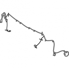 Front Bumper Wiring Ford Transit Connect MK2 13-15 Without PTF
