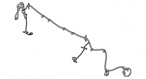 Front Bumper Wiring Ford Transit Connect MK2 13-15 Without PTF