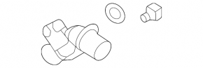 Mazda CX-30 20-22 2.5 Left Coolant Pipe Flange