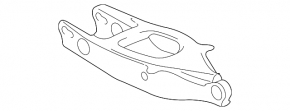 Mercedes W211 rear left control arm