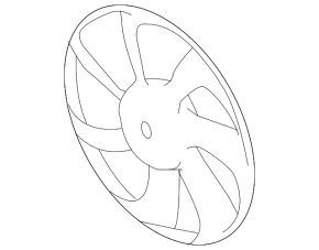 Cooling fan impeller right Subaru Outback 20-