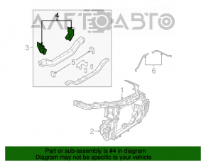 TV lower bar Chrysler 200 11-14
