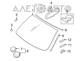 Interior mirror BMW X5 E70 07-13