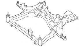 Front subframe Nissan Maxima A36 16- 3.5