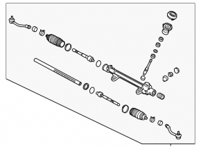 Kia Soul 14-19 steering rack