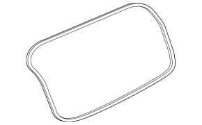 Subaru Legacy 15-19 trunk lid seal