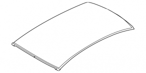 Roof metal Nissan Versa Note 13-19 sawed off