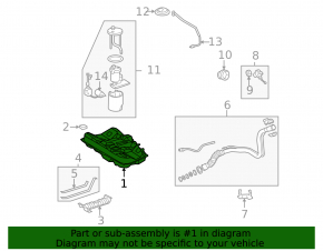 Toyota Camry v40 hybrid fuel tank rusty