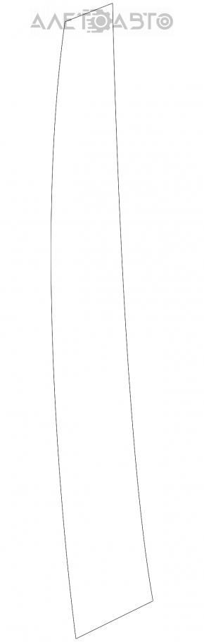 Suzuki Kizashi 10-15 rear left side door trim