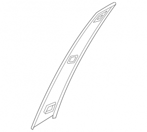 Hyundai Palisade 2025 right front side door trim