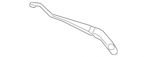 Front left wiper arm GMC Terrain 18-