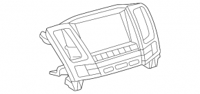 Monitor, display, navigation Lexus RX400h 06-07 USA