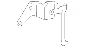 Front left body tilt sensor for Lexus IS250 IS300 IS350