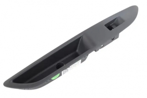 Rear left window lift control trim Buick Encore 13-19 black, matte