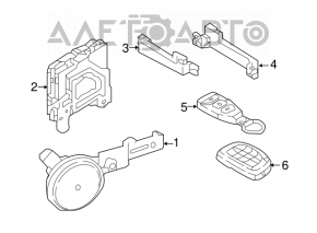 Siren Hyundai Elantra AD 17-18