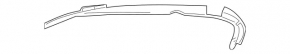 Headlight seal front right Mercedes GLS-class X166 13-16