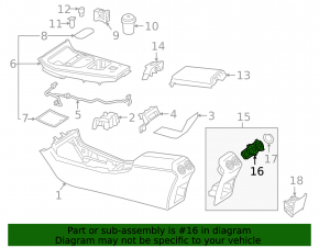 Mercedes A-class V177 19-22 center console air vent