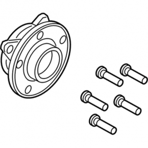 Rear left hub Ford Mustang mk6 15-