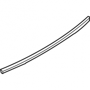 Ford Fusion mk5 trunk lid molding 17-20 chrome