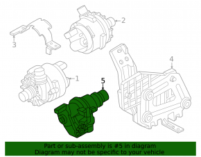 BMW i4 cooling system valve 22-26