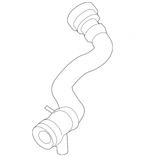Upper cooling hose BMW 5 F10 12-16 2.0T