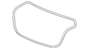 Chevrolet Malibu Trunk Lid Seal 16-