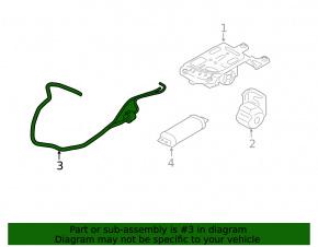 BMW X7 G07 19-22 air suspension compressor filter with tubes
