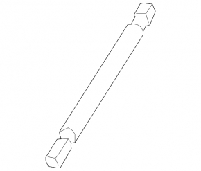 Hood shock absorber left BMW 3 F30 12-18 OEM