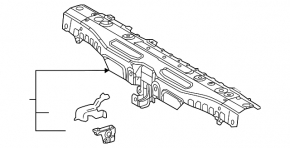 Lexus RZ 23-26 TV top bar