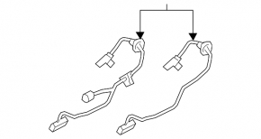 Subaru Outback 20-23 Trunk Door Release Button