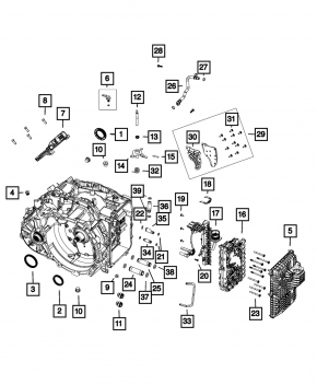 Transmission Control Module Jeep Cherokee KL 14- 2.4